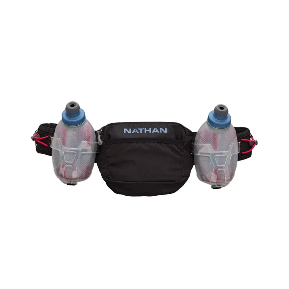 Nathan Trail Mix Plus Insulated 3.0 Hydration Running Belt - Lightweight Water Bottle Holder for Hiking, Jogging & Outdoor Activities