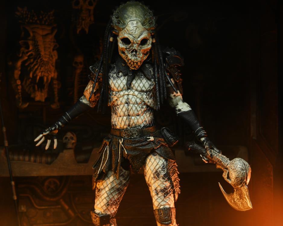 NECA Ultimate Shaman Predator Action Figure - Predator 2 Movie Collectible - Perfect for Display, Gift Giving & Action Figure Collections