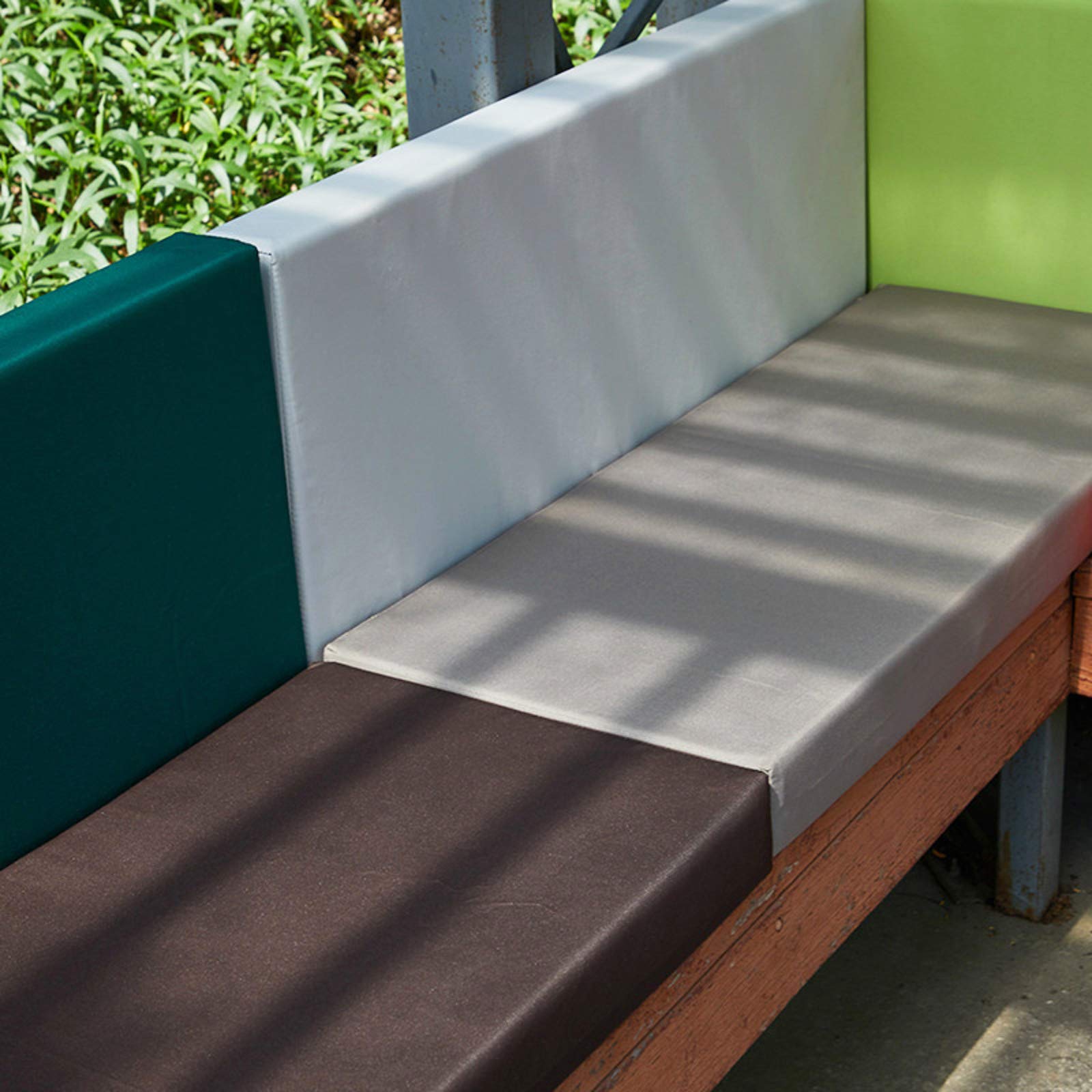 Waterproof Non-Slip Indoor Outdoor Bench Cushions - Thick Padded Patio Seat Cushion for Garden, Restaurant, Hallway & Shoe Bench (18x40x5cm) - Perfect for Outdoor Furniture, Deck Chairs & Backyard Seating