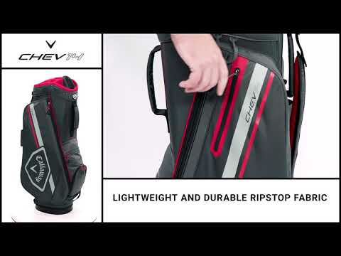Callaway Chev 14 Golf Cart Bag - Premium Stand Golf Bag with 14-Way Divider, Lightweight & Durable for Men & Women - Perfect for Golf Courses, Tournaments & Practice Ranges