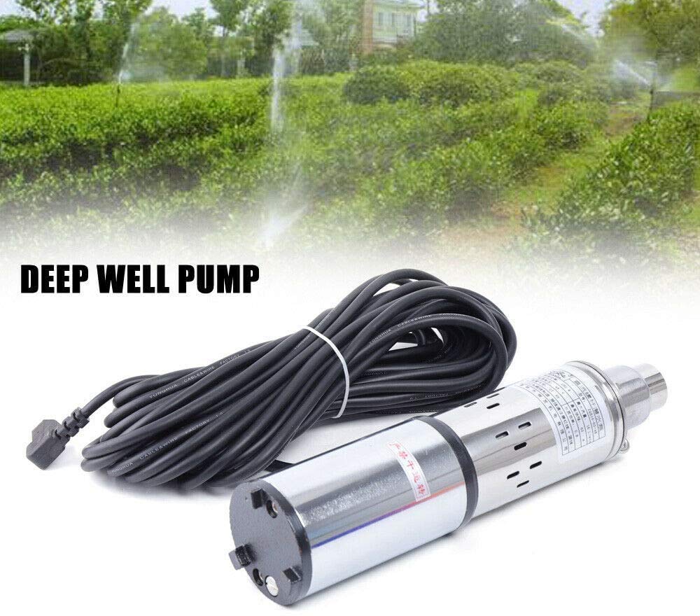 48V 280W Solar Water Pump Kit with MPPT Controller - Submersible Deep Well Pump for Irrigation, Livestock Watering & Off-Grid Homes | Inch Solar Powered Water Pump System