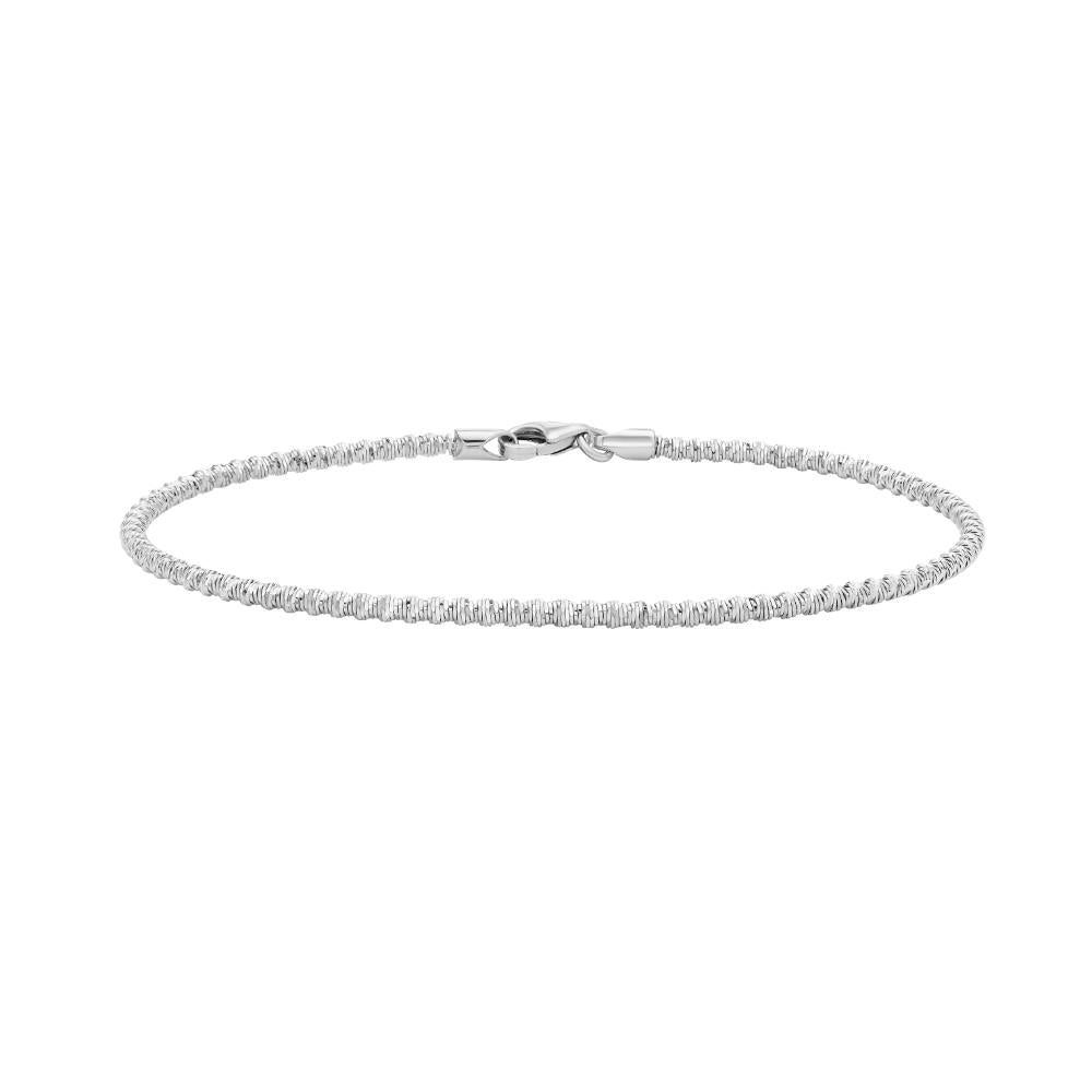 14K Gold 2.1mm Sparkle Spring Chain Necklace - Dainty Layering Jewelry for Women, Perfect for Everyday Wear & Special Occasions