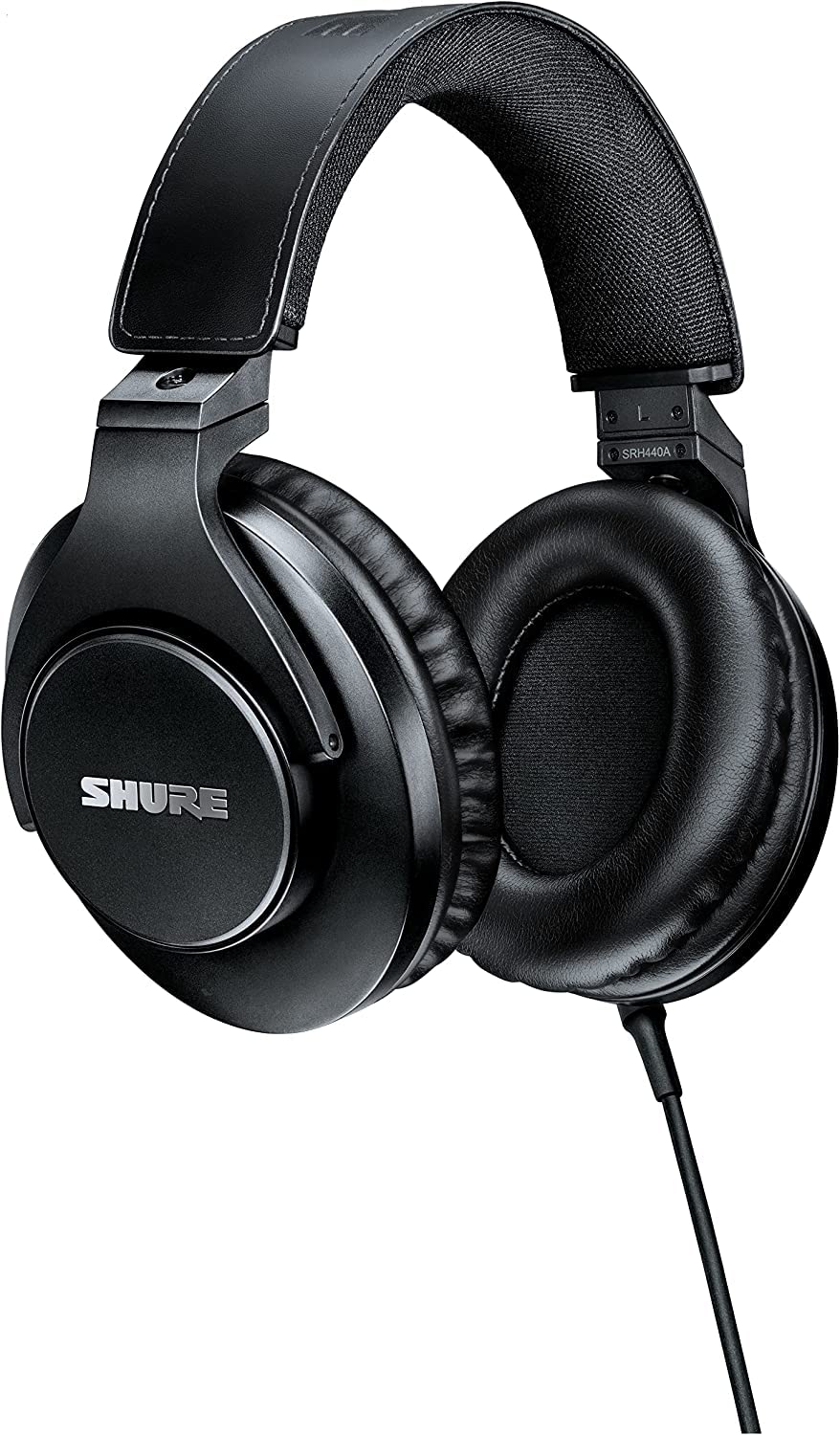 Shure MV7X XLR Podcast Microphone & SRH440A Professional Studio Headphones Bundle - Perfect for Podcasting, Voice Recording, and Audio Monitoring