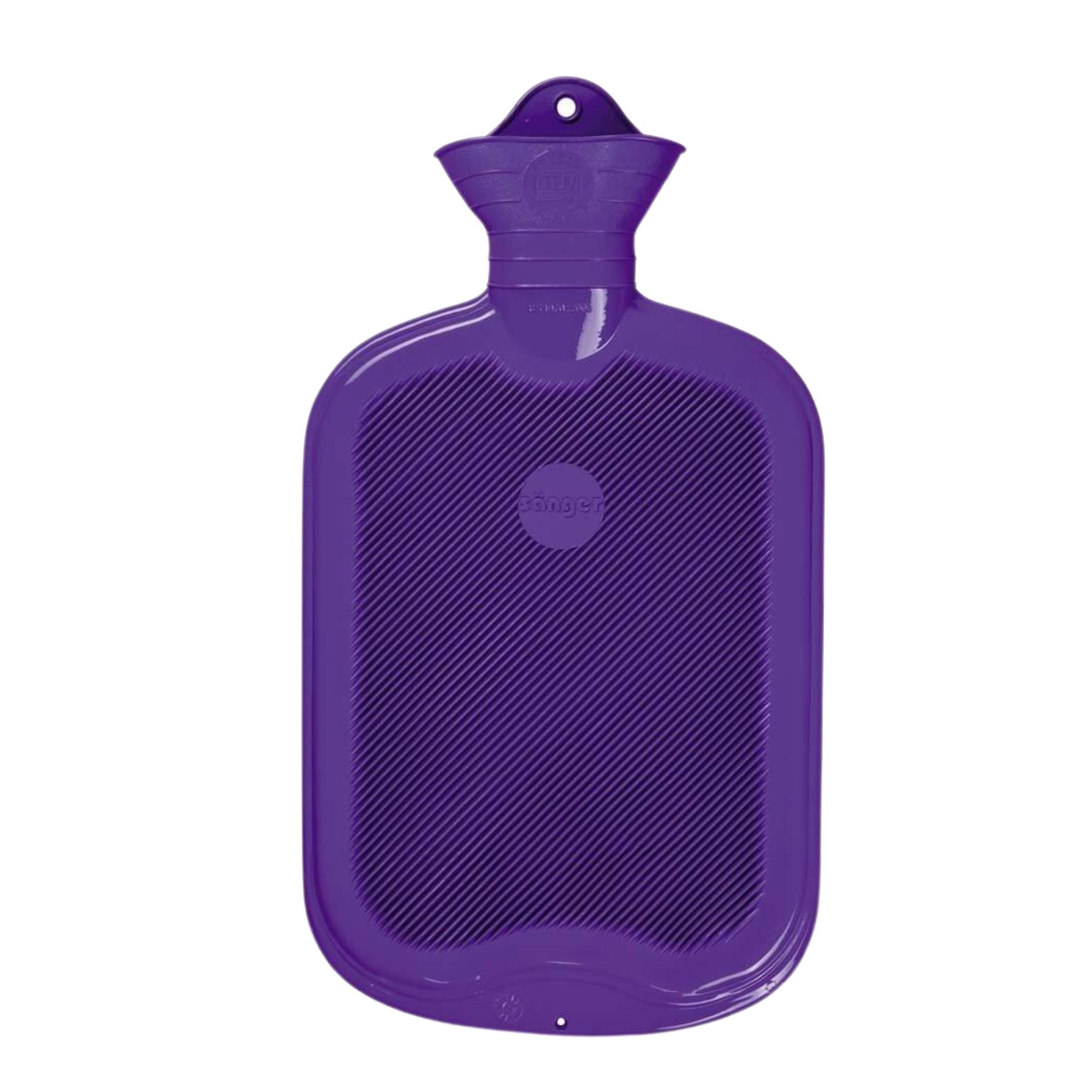 2 Liter Purple Sanger Hot Water Bottle - Long-Lasting Warmth for Cold Nights, Period Pain Relief, Muscle Relaxation - Perfect for Winter, Camping & Home Use