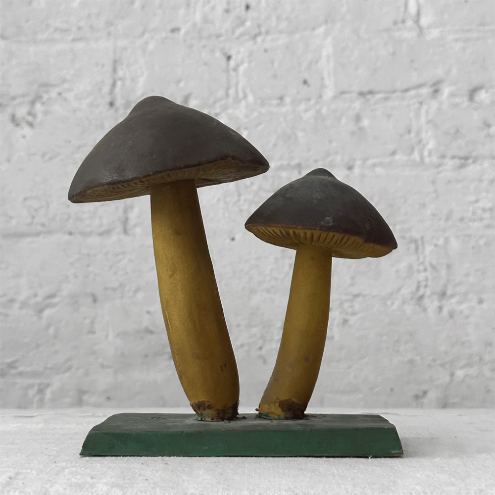 Vintage Mushroom Model #12 - Decorative Antique Home Decor for Living Room, Kitchen & Garden - Perfect for Mushroom Lovers & Cottagecore Aesthetics