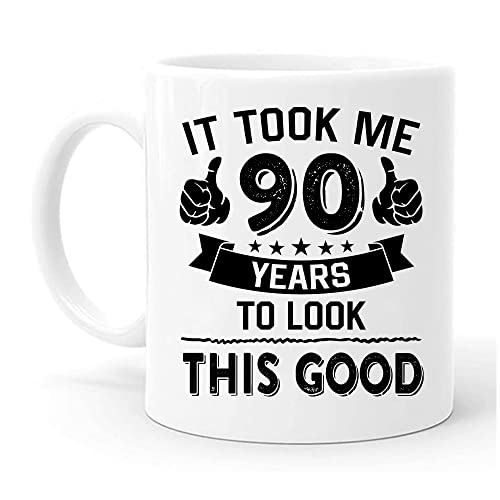 90th Birthday Mug
