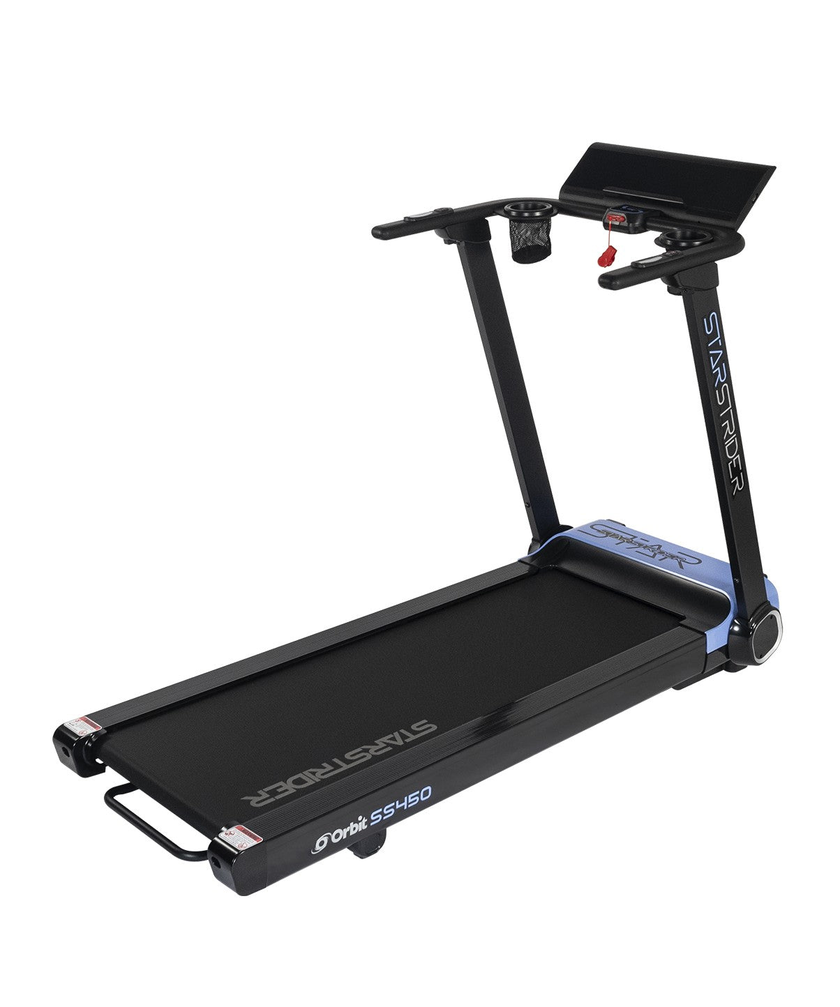 StarStrider SS450 Treadmill - 3.0HP DC Brushless Motor for Home Gym, Cardio Workout & Running - Foldable Design with Shock Absorption for Small Spaces & Apartment Fitness