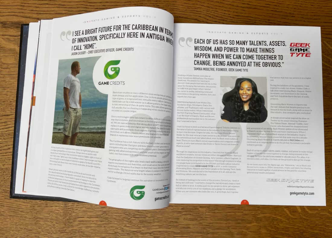 INNOVATE® Gaming & Esports Book - Explore Industry Leaders, Cutting-Edge Products & Services in Competitive Gaming Innovation | Perfect for Gamers, Developers & Esports Enthusiasts