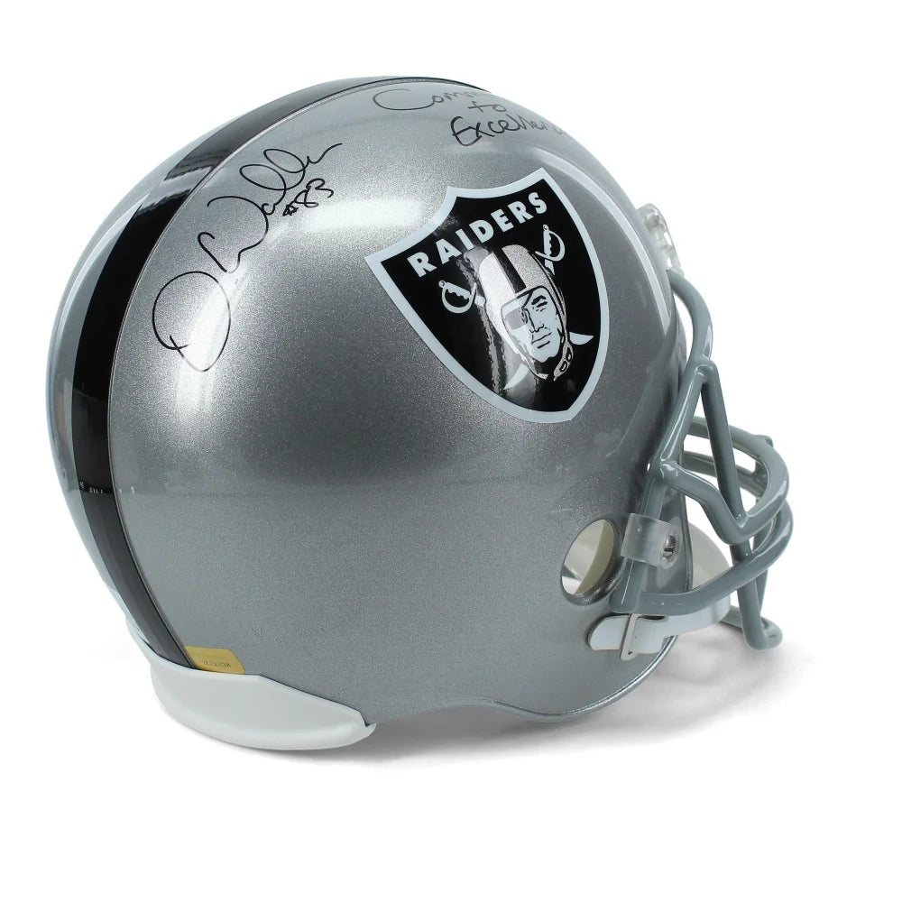 Darren Waller Autographed Las Vegas Raiders NFL Helmet with 