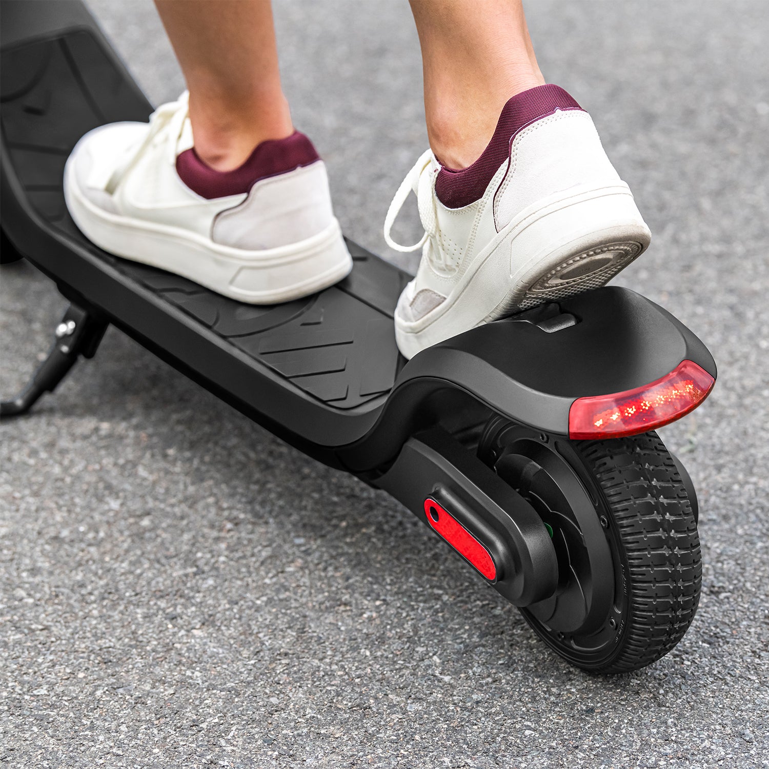 Rhythm Folding Electric Scooter for Adults - Lightweight Commuter Scooter with Long Battery Life | Perfect for Urban Travel, Campus Commute & Last-Mile Transportation