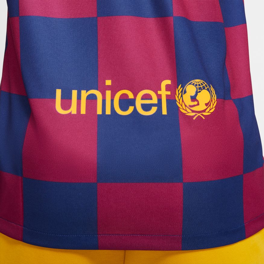 Nike FC Barcelona 2019/20 Stadium Home Soccer Jersey - Authentic Football Shirt for Men, Women & Kids - Perfect for Matches, Training & Fan Support