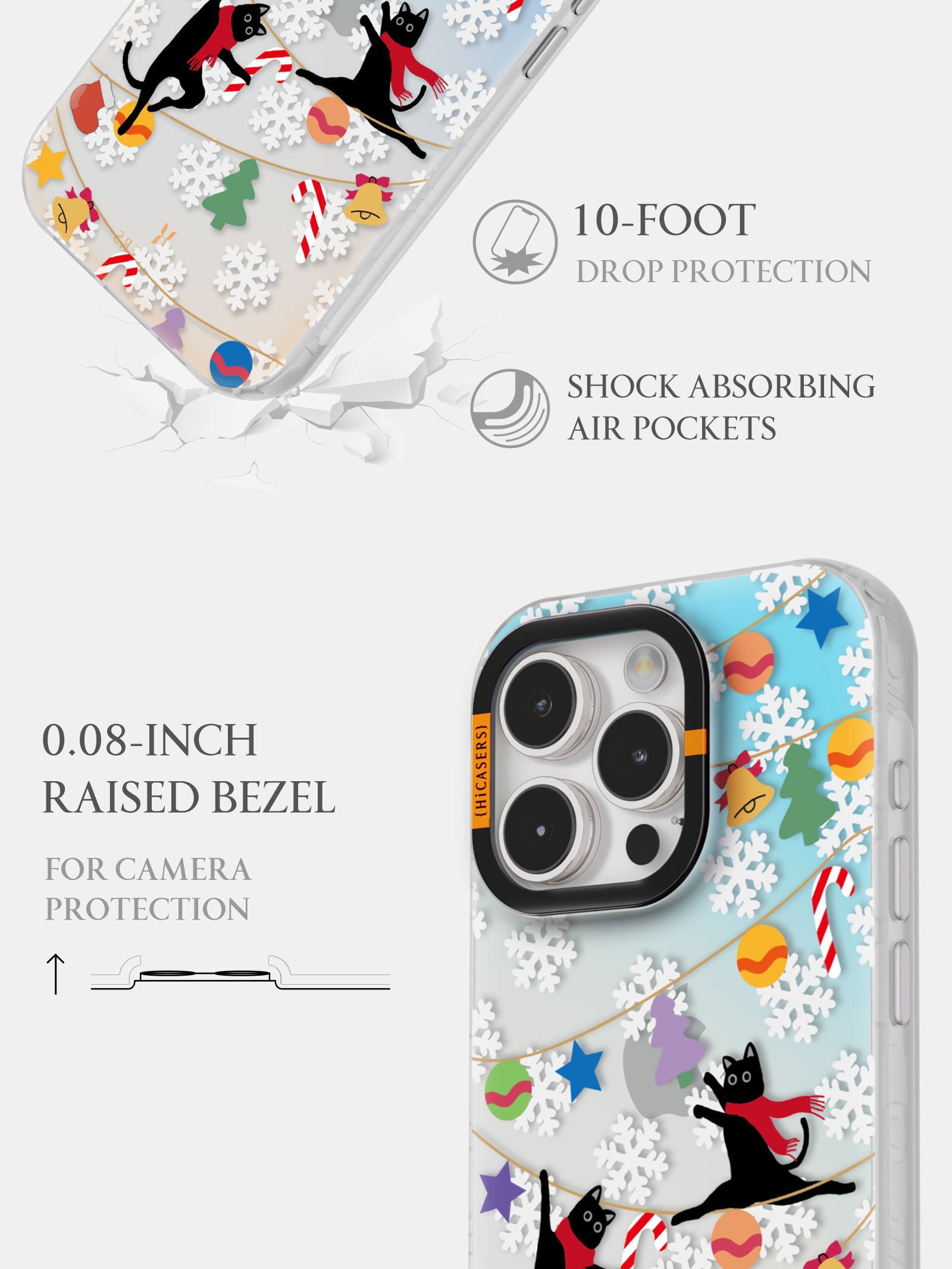Glee Bundle Set - MagSafe Compatible iPhone Case & Accessories (White) - Perfect for Travel, Work & Everyday Use