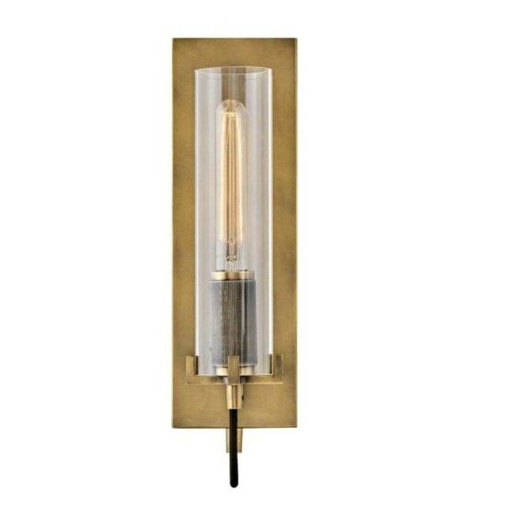 Stylish Mackenzie Sconce Wall Light - Modern Brass Finish for Living Room, Bedroom & Hallway Decor