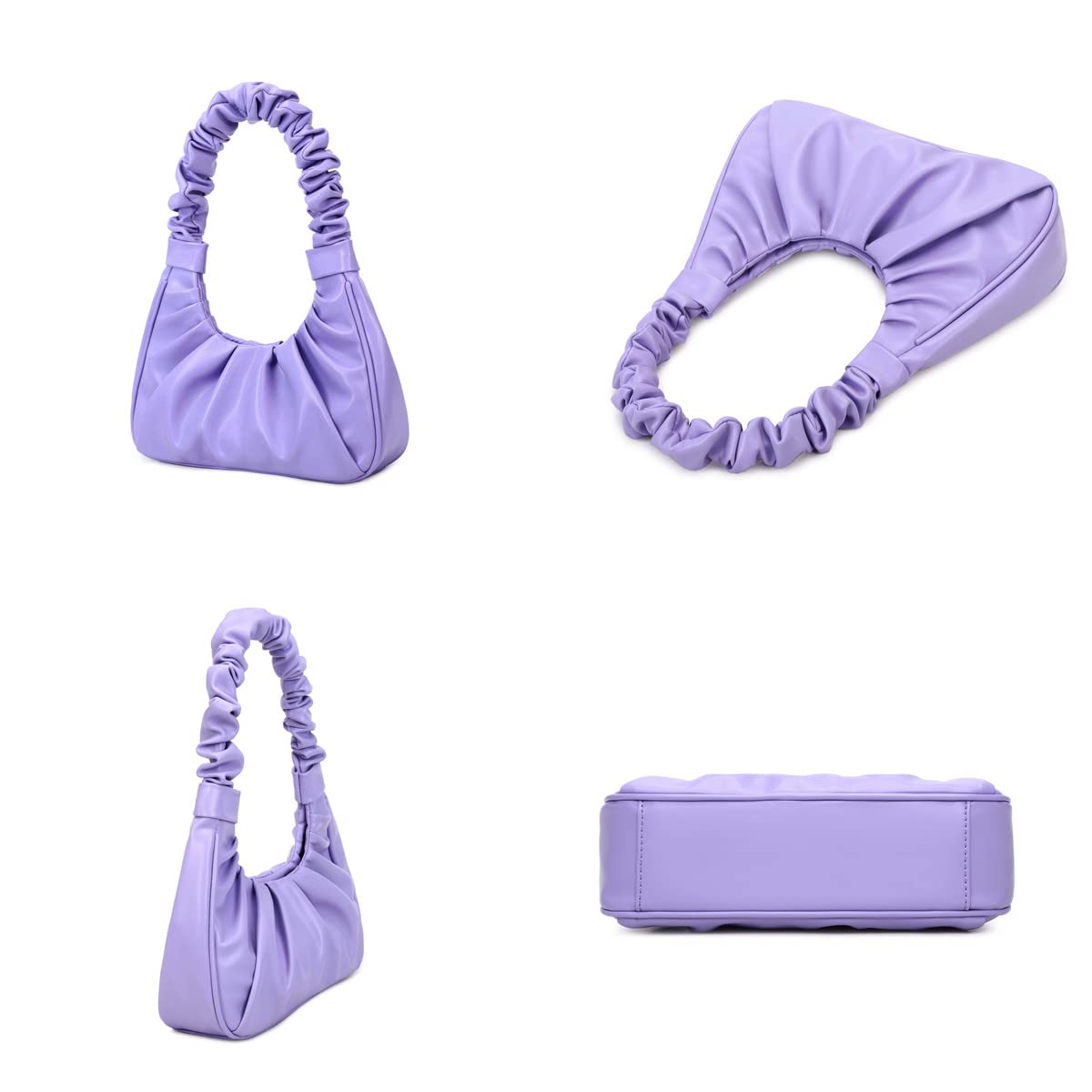 Stylish Women's Hobo Tote Bag - Cute Mini Handbag with Zipper Closure for Everyday Use, Work, and Travel