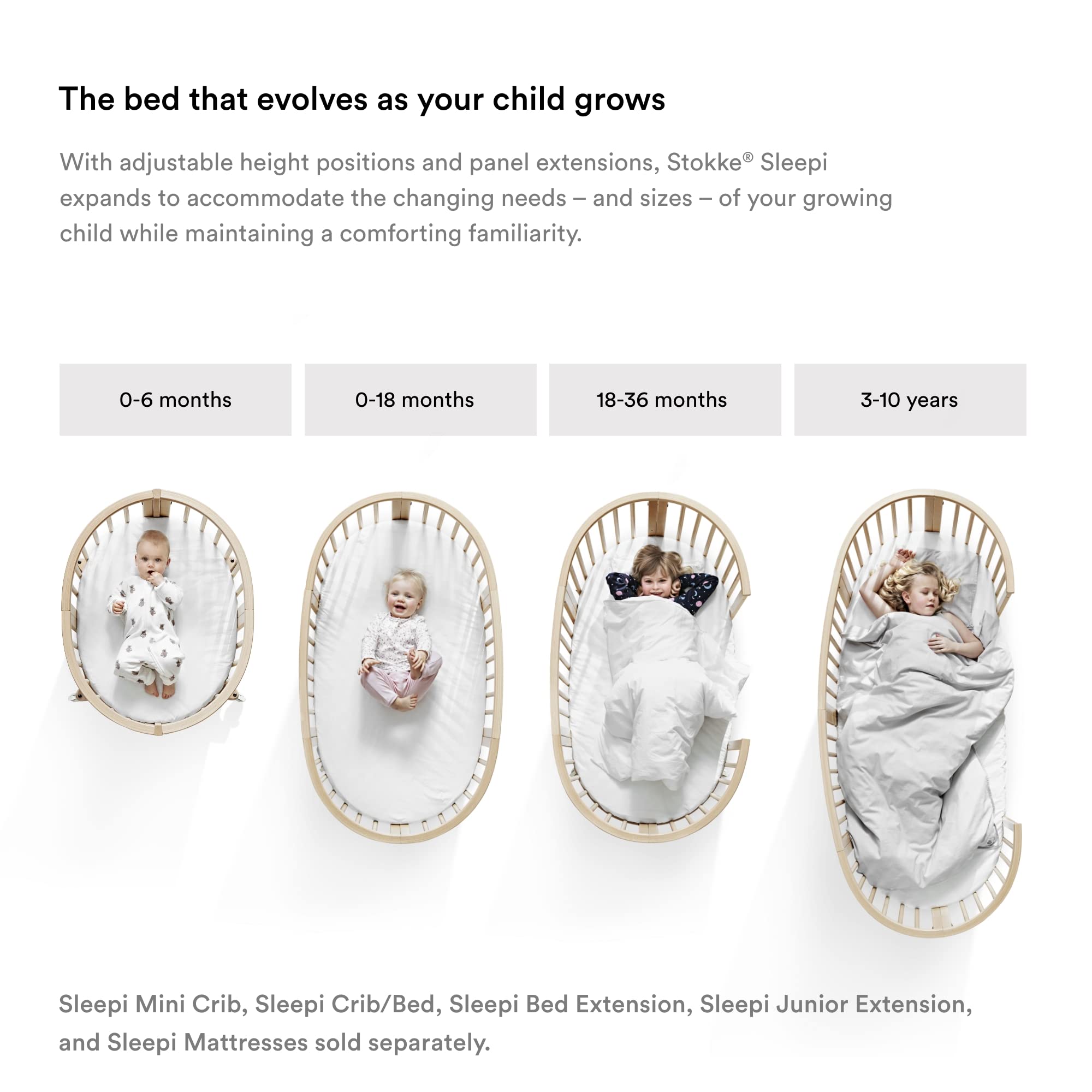 Stokke Sleepi Canopy by Pehr - Grey Baby Crib Canopy for Stokke Sleepi Mini & Standard Cribs | Breathable Mesh, Adjustable Design | Oeko-Tex Certified 100 | Nursery Decor, Newborn Sleep Aid, Baby Shower Gift