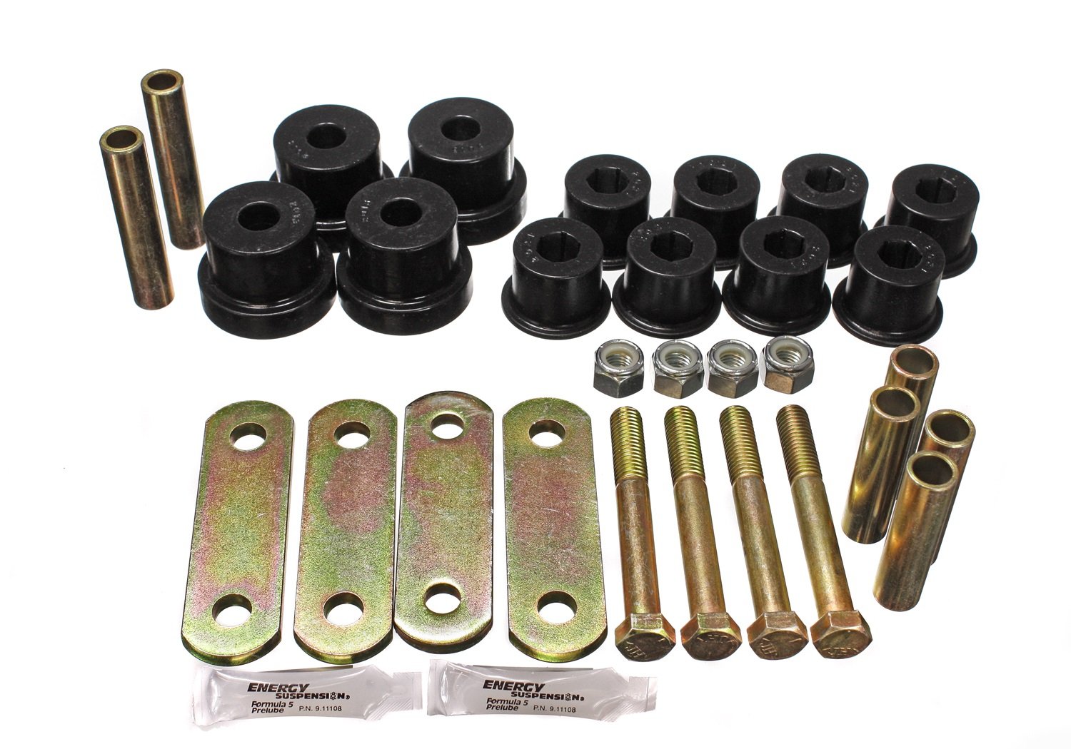 Energy Suspension 3.2136G Heavy Duty Shackle Set for GM Trucks & SUVs - Durable Suspension Upgrade for Off-Roading, Towing & Performance Driving