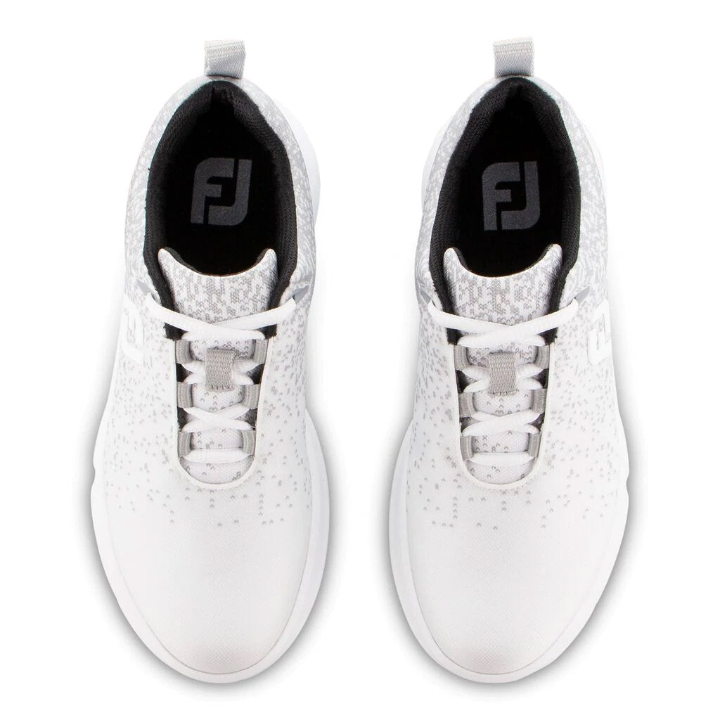 FootJoy Women's White Golf Shoes - Comfortable & Stylish for Casual Play & Practice on the Course