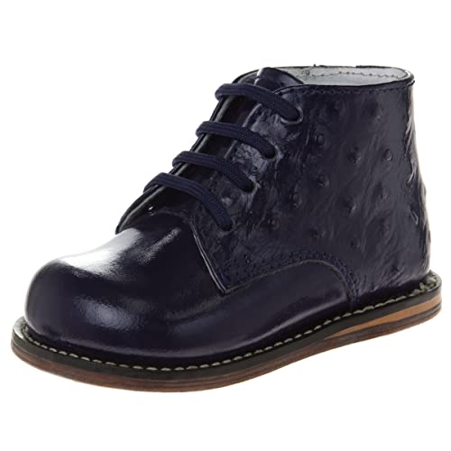Navy Patent Ostrich
