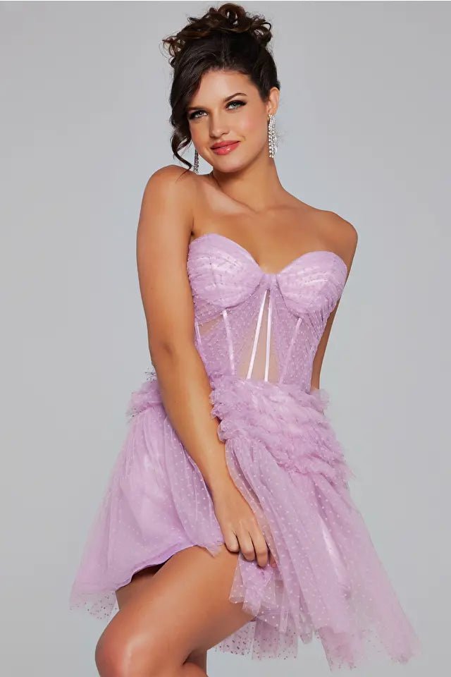 Jovani 40467 Women's Elegant Cocktail Dress for Evening Parties, Prom, and Special Occasions - Perfect for Weddings, Galas, and Formal Events