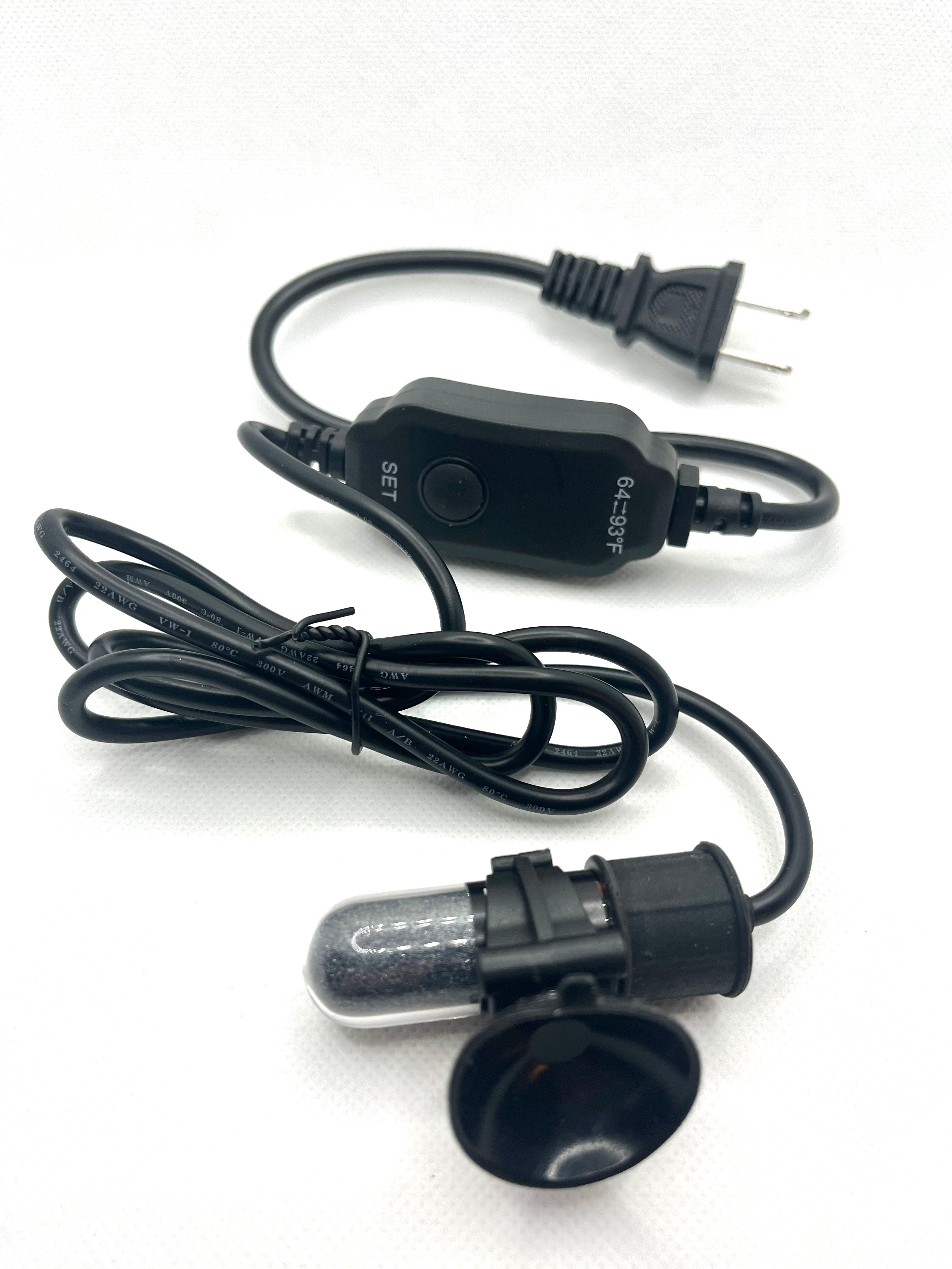 Premium Aquarium Accessory Kit with LED Light, Air Pump & 30W Heater - Complete Fish Tank Setup for Tropical Fish, Betta & Aquatic Plants (Ideal for Home/Office Aquariums 5-20 Gallons)