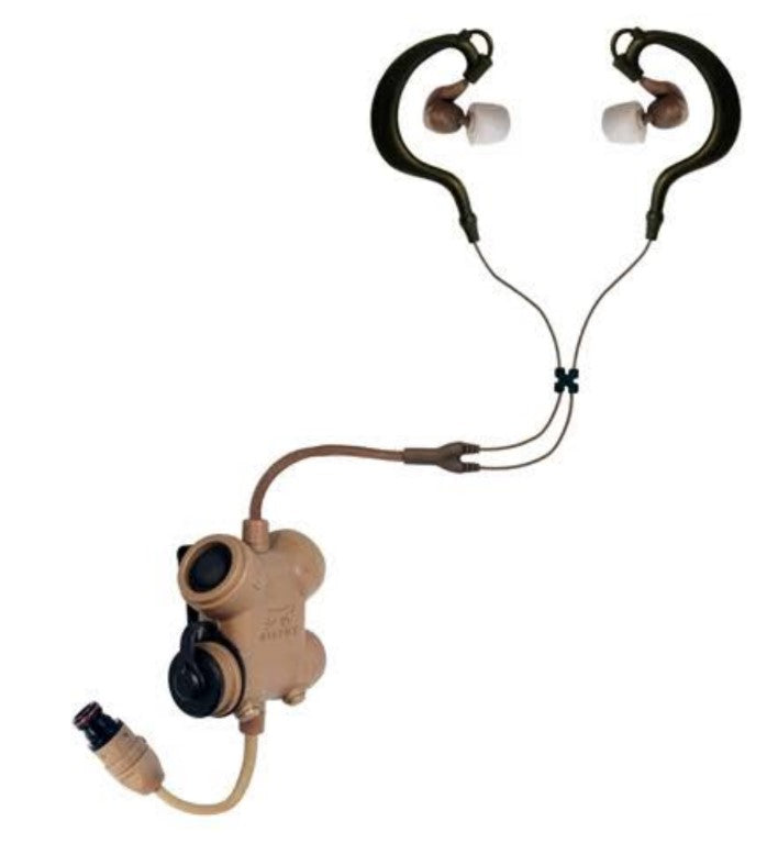 Clarus XPR Smart Tactical Headset System - Military Grade Noise Cancelling Headphones for Shooting, Hunting & Outdoor Adventures | Tactical Communication Gear for Professionals
