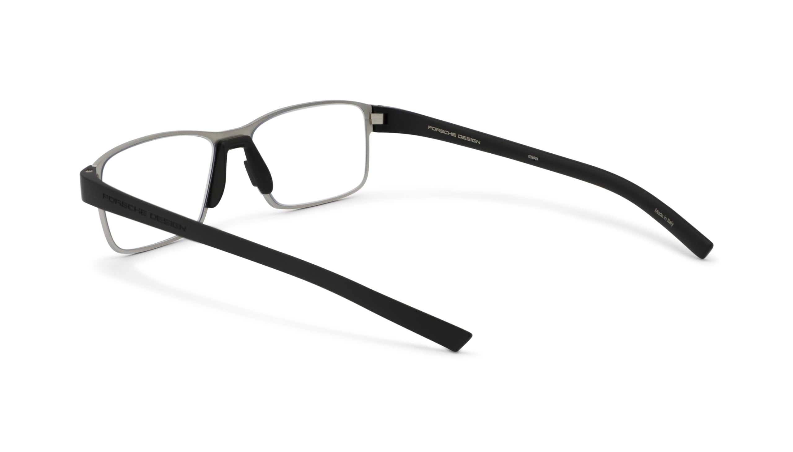 Porsche Design P8815 Blue Light Blocking Reading Glasses - Anti-Reflective Grey/Black Frames for Computer Use & Night Reading