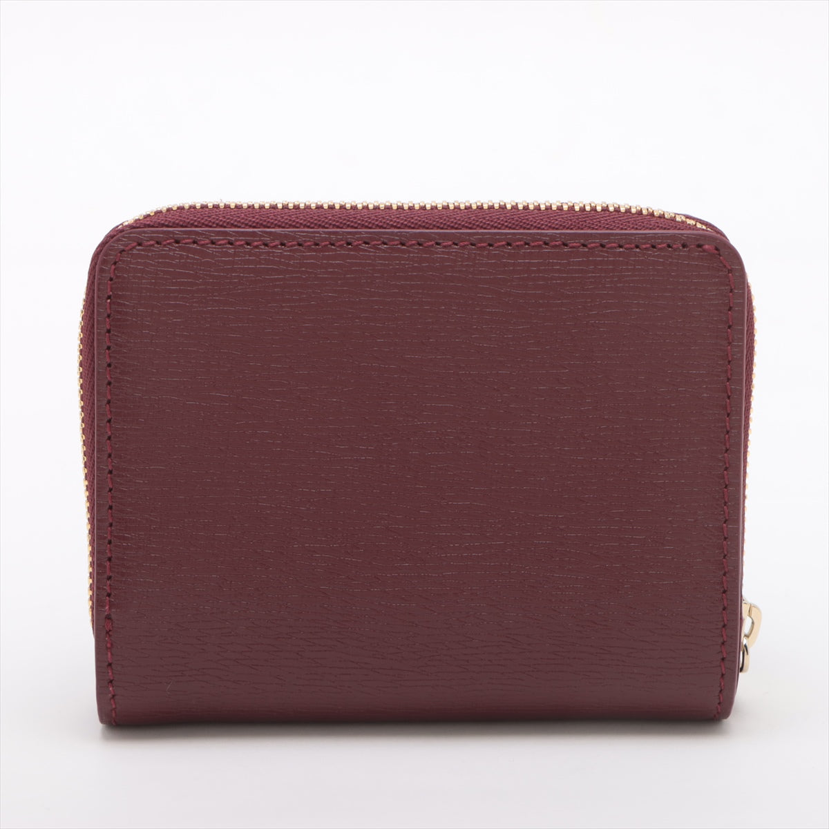 Gucci Script Logo Leather Mini Wallet in Bordeaux - Stylish & Compact for Everyday Use | Perfect for Women's Handbags & Travel Accessories