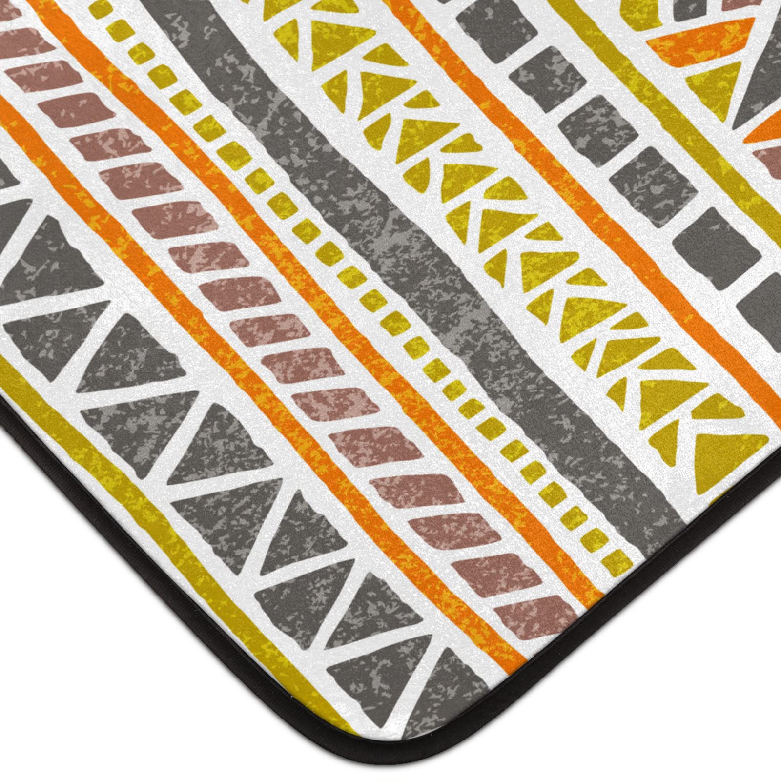 5x7 Ancient Egyptian Symbol Area Rug - Stain Resistant, Non-Slip Rubber Backing for Living Room, Nursery & Playroom - Large Floor Carpet Home Decor (5' x 7') | Perfect for Boho Decor, Kids' Spaces & High-Traffic Areas