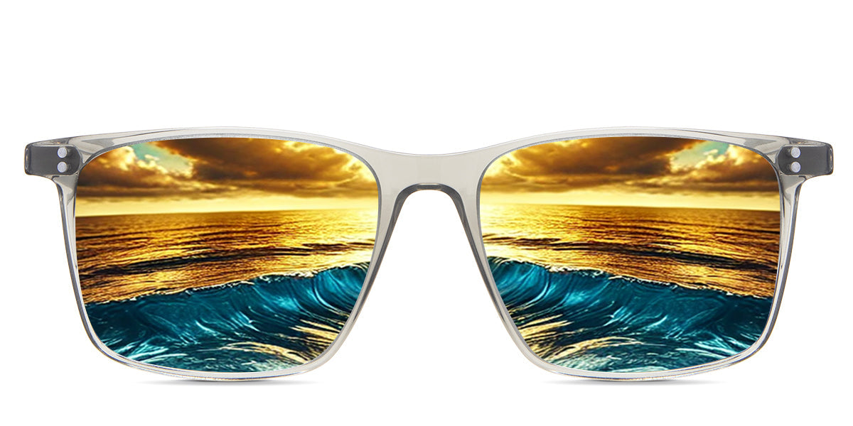 Patrick Men's Polarized Prescription Sunglasses - UV Protection, Anti-Glare for Driving, Fishing & Outdoor Activities