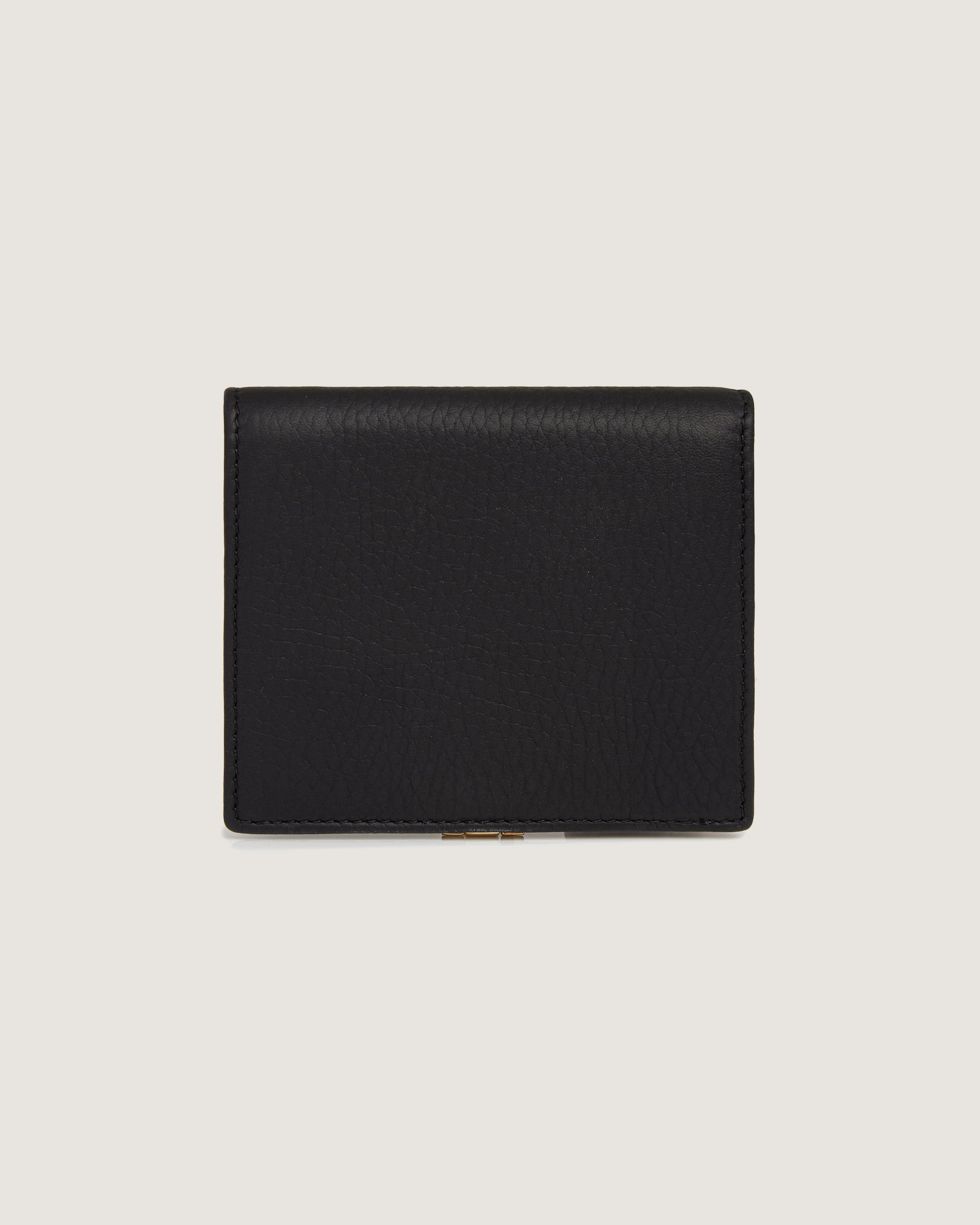 Premium Black Crescent Wallet - Slim RFID Blocking Leather Wallet for Men - Perfect for Travel, Business & Everyday Use