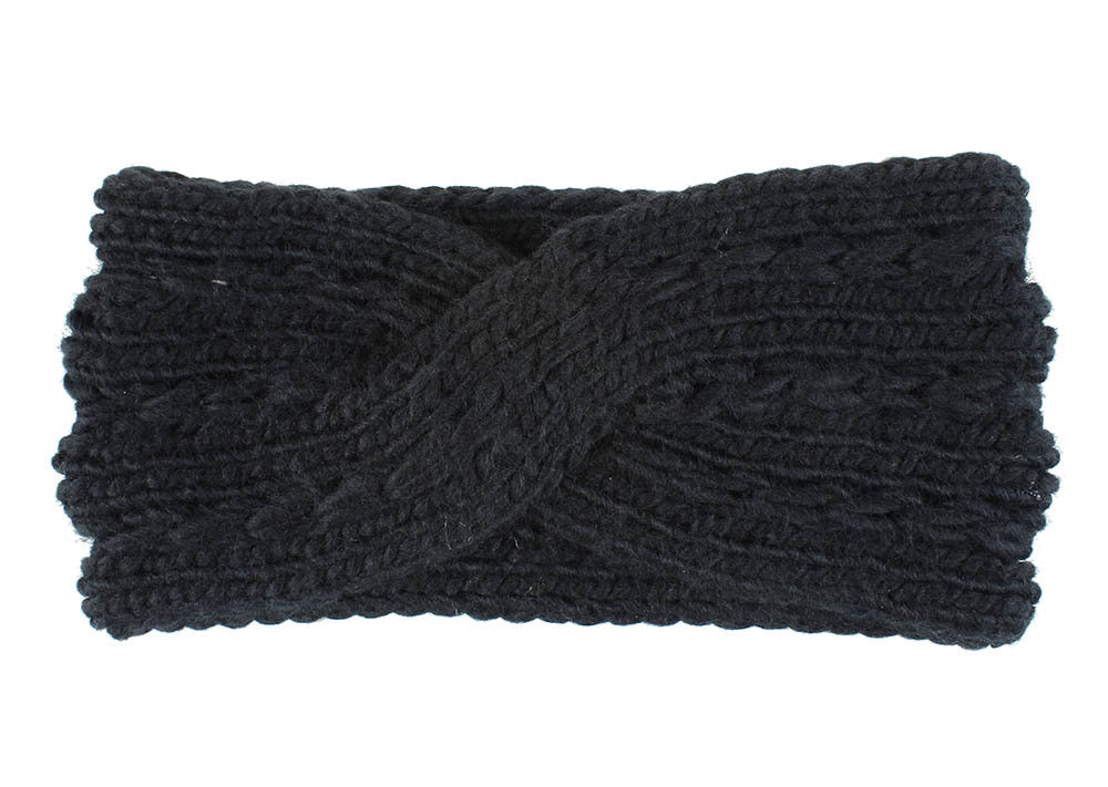 Warm Acrylic Thick Wool Knitted Headband for Women - Winter Fashion Hair Accessories - Perfect for Outdoor Activities & Cold Weather