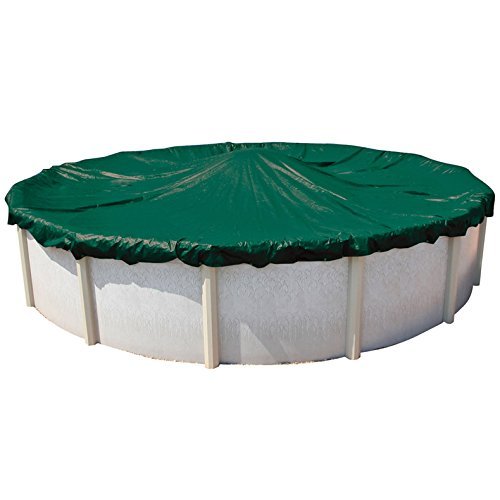 Harris 12-Year Winter Pool Cover for 26' Round Above Ground Pools - Heavy Duty Protection for Cold Weather & Snow Season