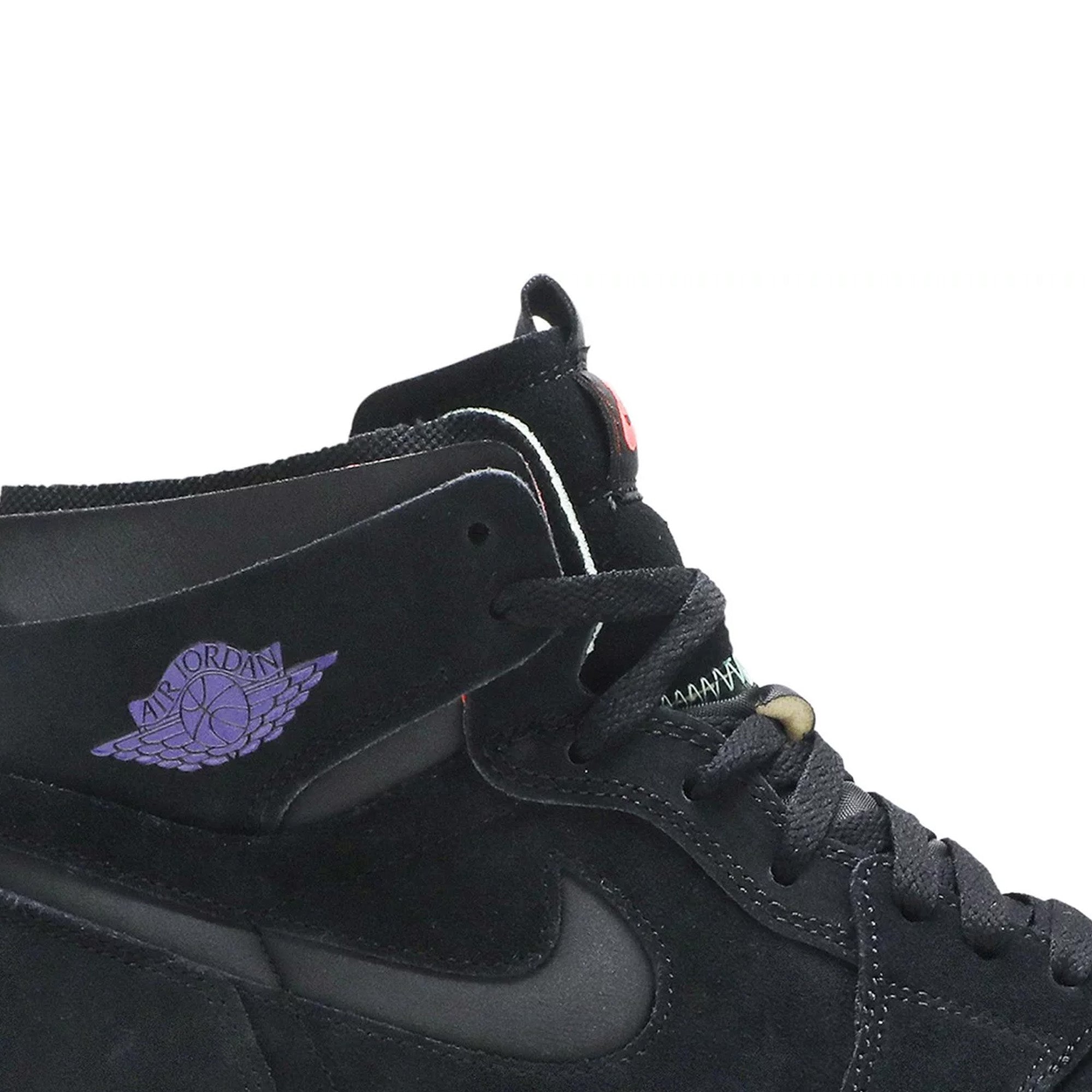 Air Jordan 1 High Zoom CMFT Court Purple Basketball Shoes - Men's Comfortable Sneakers for Running, Walking & Streetwear Fashion