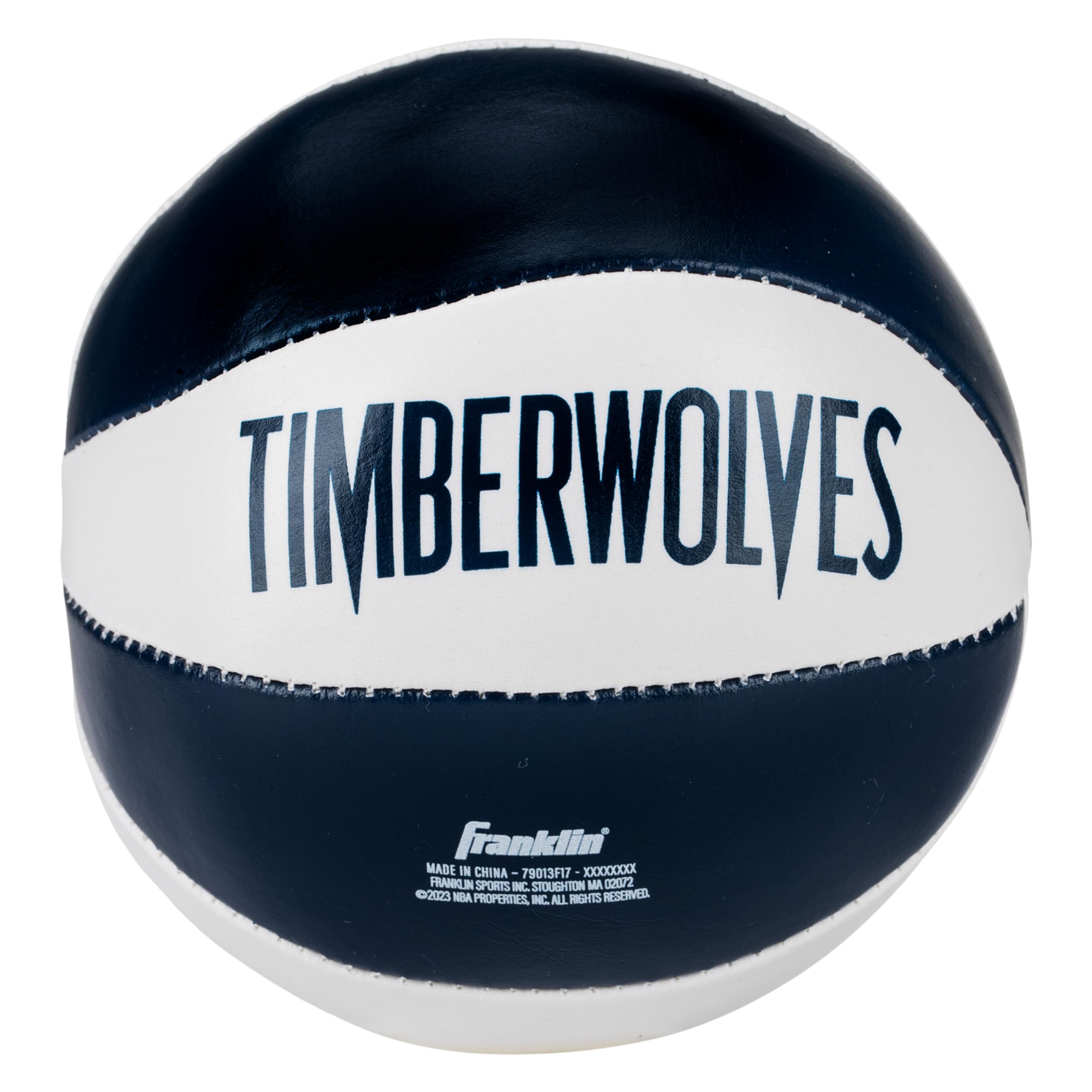 Franklin Sports NBA Mini Basketballs - 2 Pack Soft Kids Toy for Indoor Play & Door Hoops - Perfect for Young NBA Fans
