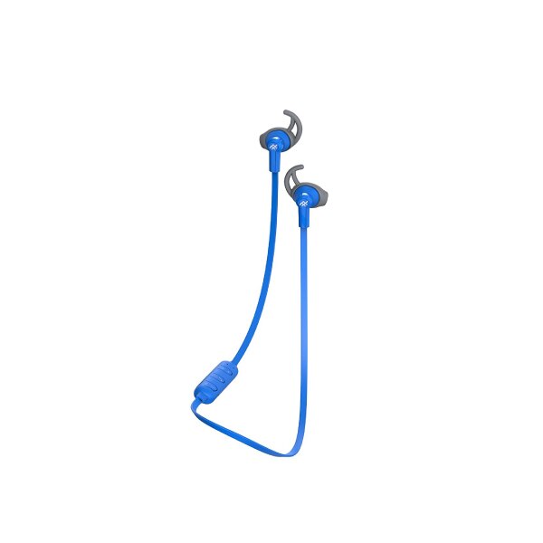 iFrogz FreeRein True Wireless Earbuds - Bluetooth 5.0, IPX5 Waterproof, 30H Playtime, Built-in Mic - Perfect for Running, Gym & Outdoor Activities (Blue)