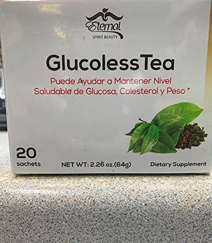 Glucoless Tea for Blood Sugar Support - 10 Pack | Herbal Wellness Tea for Diabetes Management & Weight Loss | Perfect for Daily Detox & Relaxation