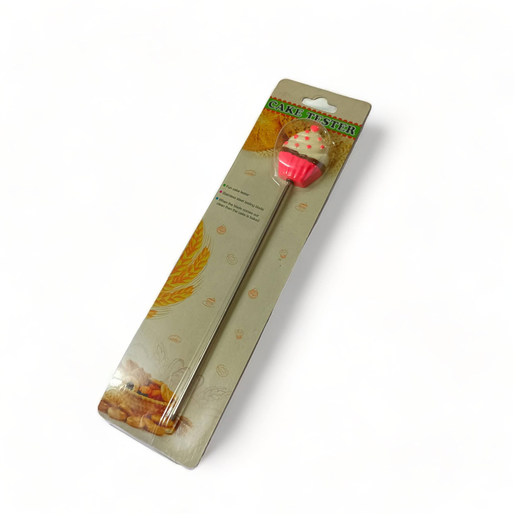 Stainless Steel Cake Tester Needles - Professional Baking Tool for Cakes, Cupcakes, Bread & Cookies | Perfect for Home Bakers & Pastry Chefs | Essential for Testing Doneness & Ensuring Perfect Bakes Every Time