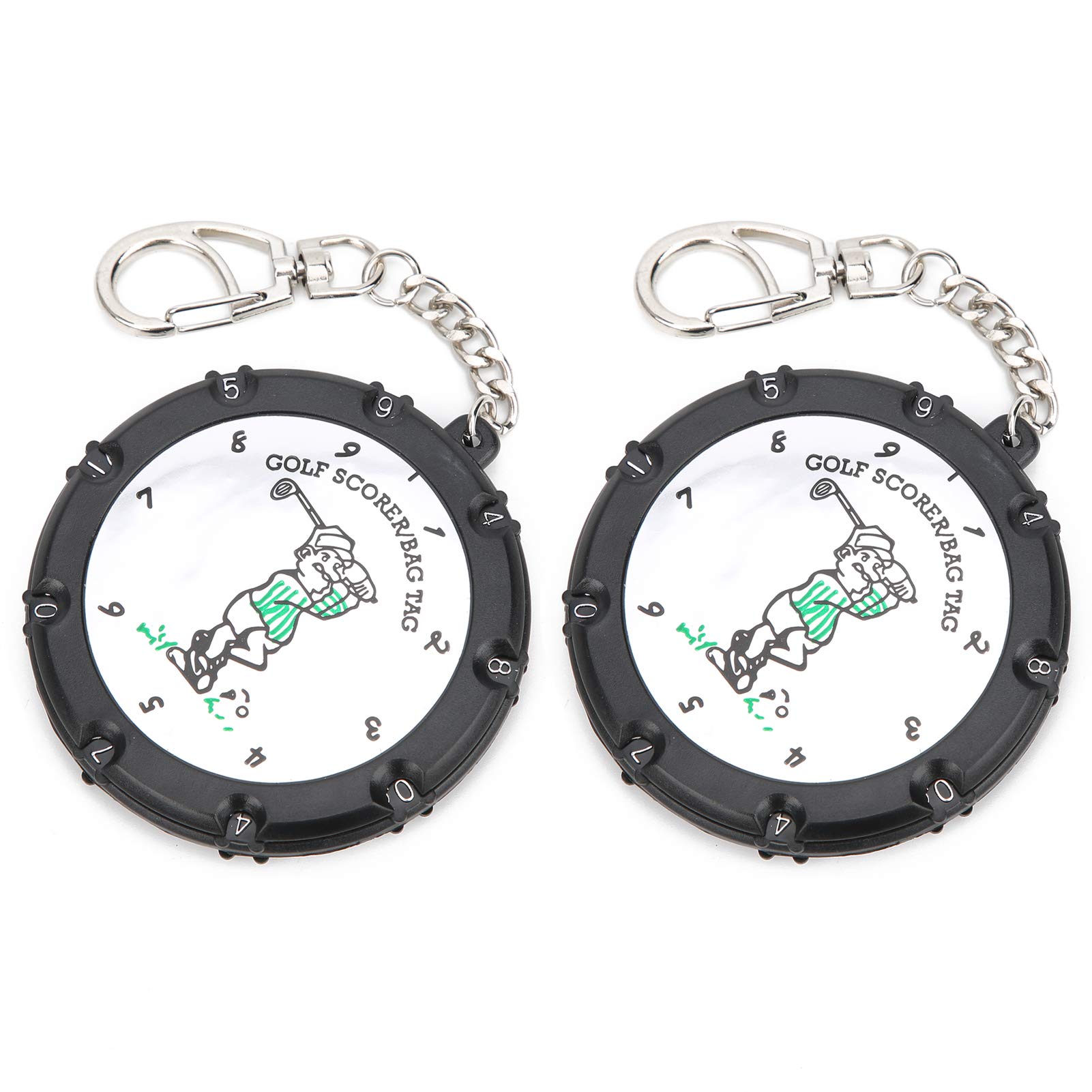 18 Hole Golf Stroke Counter & Score Keeper - 6.7x3.0 Inch Portable Keychain Design for Golfers | Perfect for Tracking Scores During Practice Rounds and Tournaments