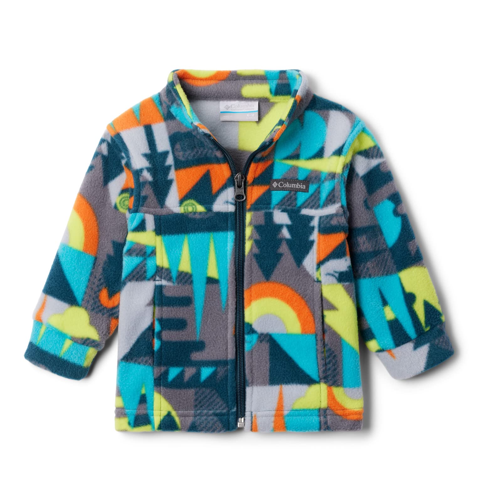 Columbia Unisex Baby Zing III Fleece Jacket - Soft & Warm Winter Outerwear for Infants & Toddlers - Perfect for Outdoor Play, Stroller Walks & Cold Weather Adventures
