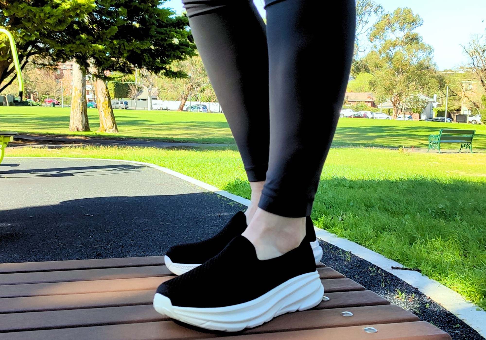 Kroten Women's Wide Width Slip-On Walking Shoes - Comfortable Travel & Walking Shoes for Women - Perfect for Travel, Work & Everyday Use
