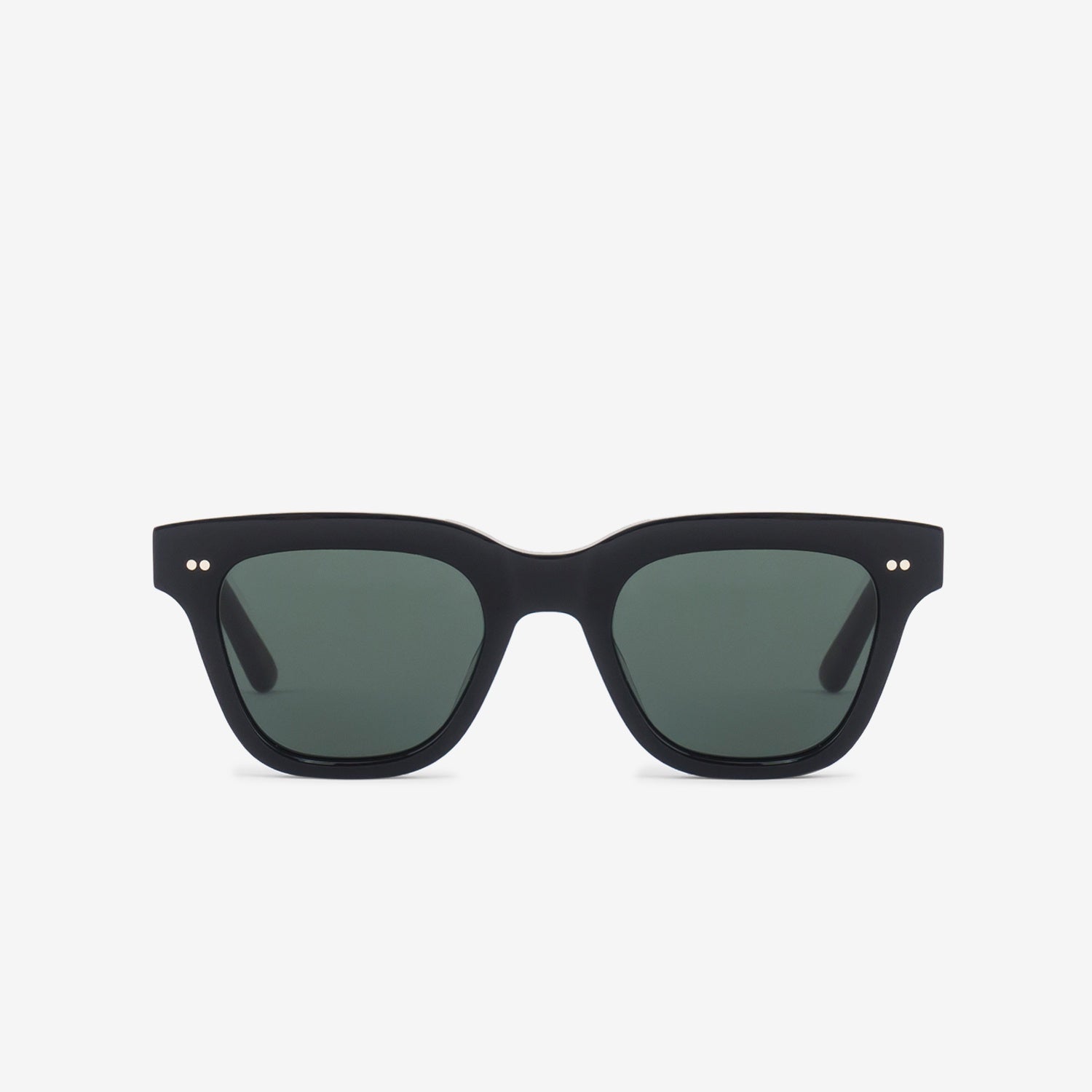 Ellis Black & Green Solid Lens Sunglasses - Polarized UV Protection for Men & Women - Perfect for Outdoor Sports, Driving, and Beach Activities