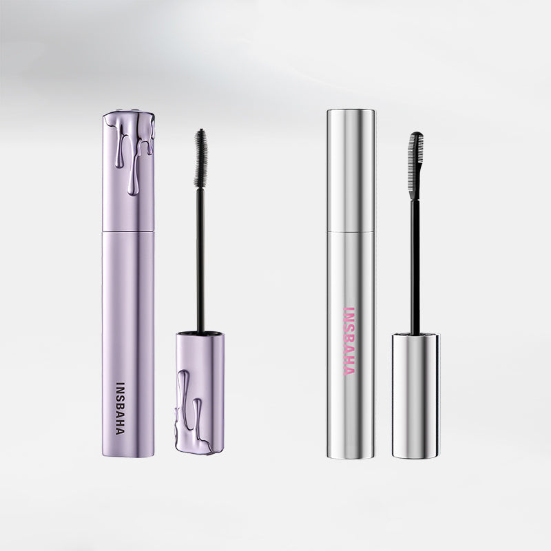 INSBAHA Volumizing & Lengthening Wave Mascara - Waterproof & Smudge-Proof for Dramatic Lashes - Perfect for Daily Wear, Parties & Special Occasions