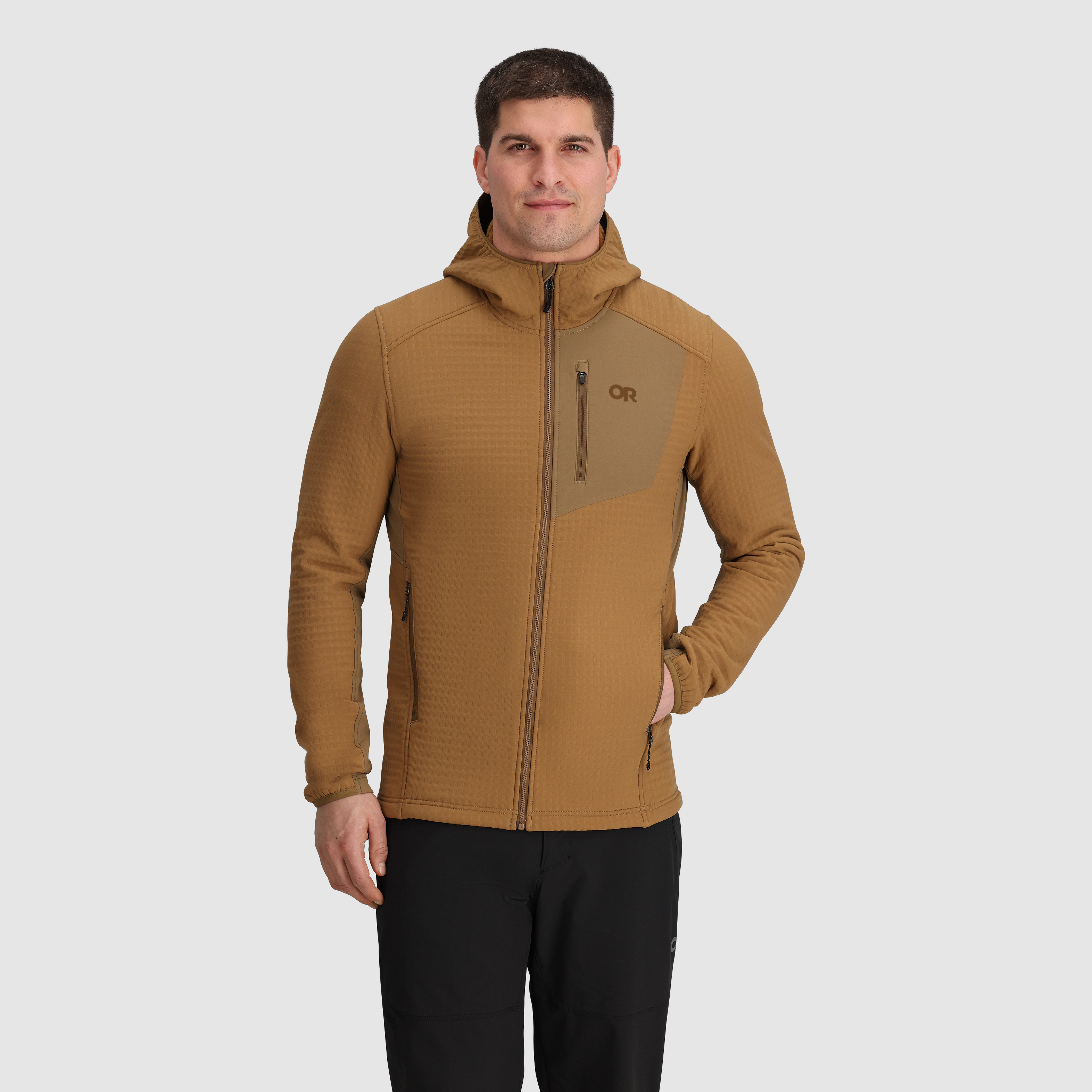 Men's Vigor Plus Fleece Hoodie - Soft Warm Winter Pullover with Kangaroo Pocket | Perfect for Outdoor Activities, Hiking & Casual Wear