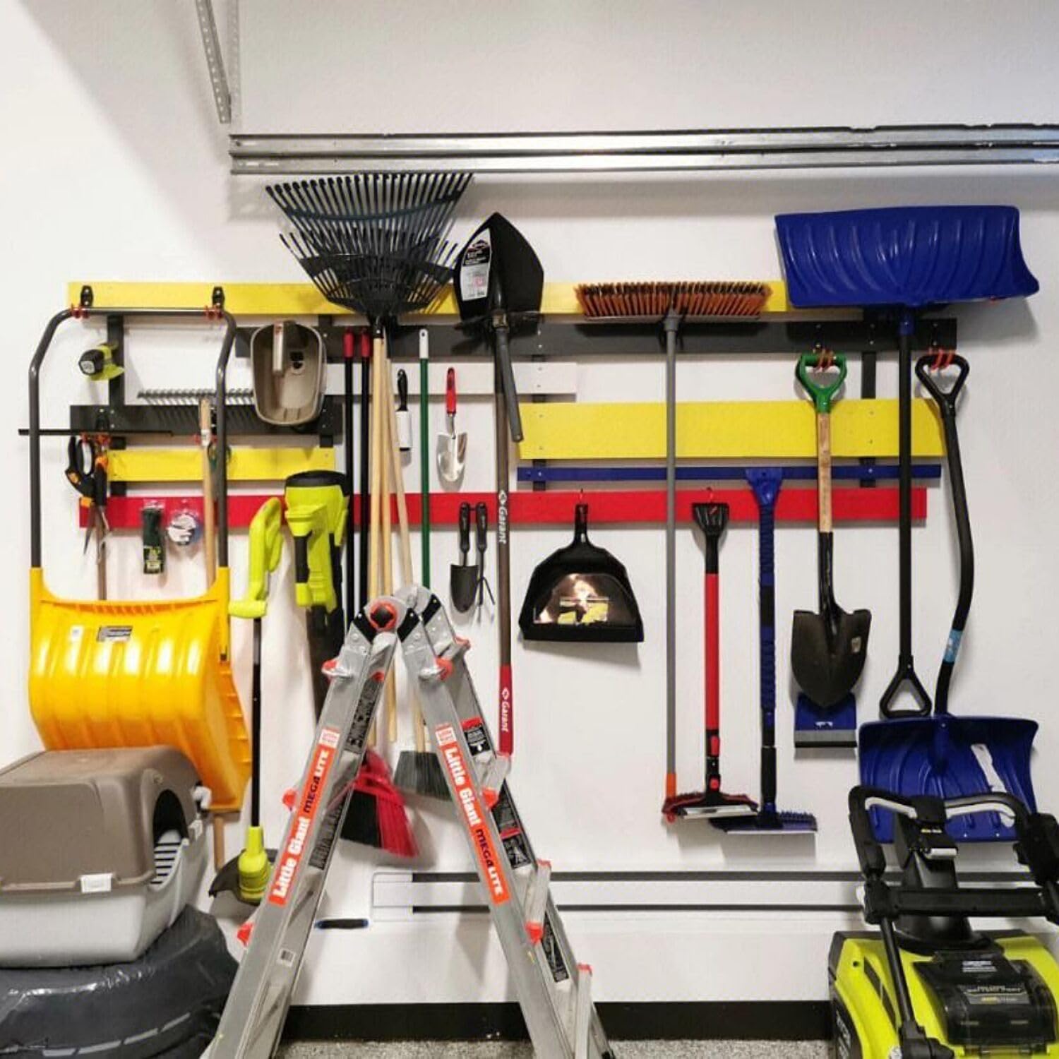 Heavy Duty Garage Storage Hooks 12 Pack - 3.5 Inch Wall Mounted Utility Hangers for Organizing Tools, Bikes & Sports Equipment - Perfect for Garage, Shed & Workshop Organization