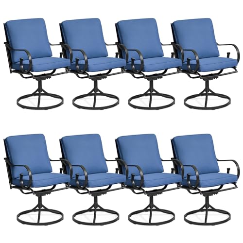 Blue - Arched Armrest
