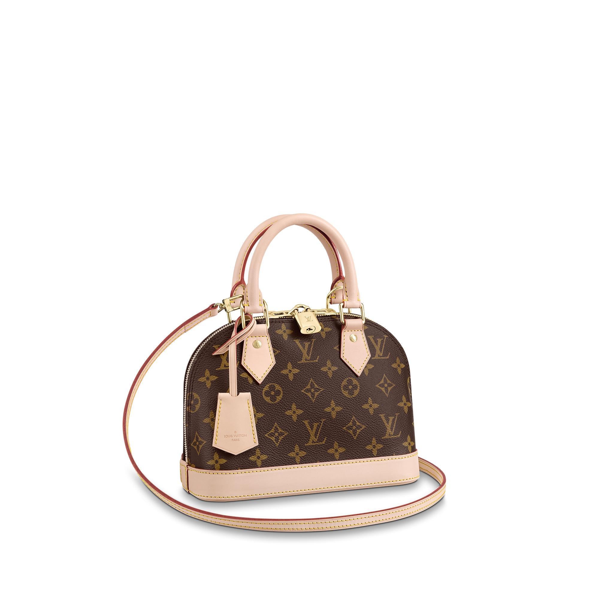 Authentic Louis Vuitton Alma BB Handbag - Monogram Canvas Crossbody Bag for Women | Perfect for Everyday Use, Travel & Special Occasions