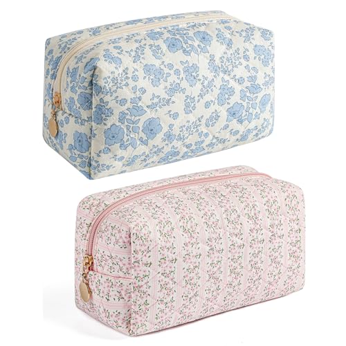 Pink Floral+ Blue Floral