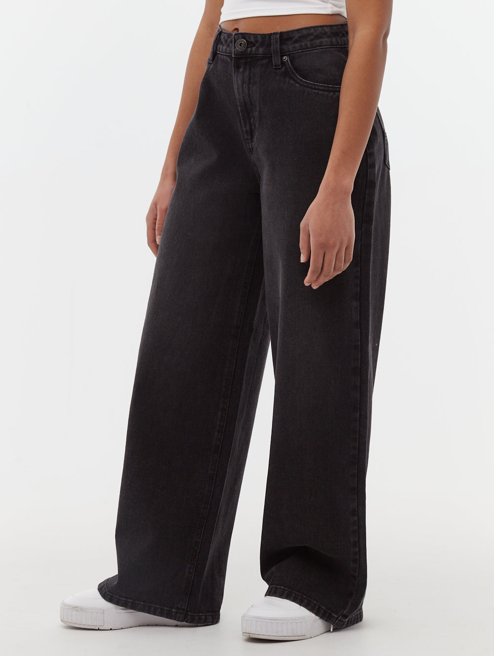 Maxina Women's High Waisted Wide Leg Jeans - Stretchy Denim Pants for Casual & Office Wear | Comfortable & Stylish Everyday Outfit
