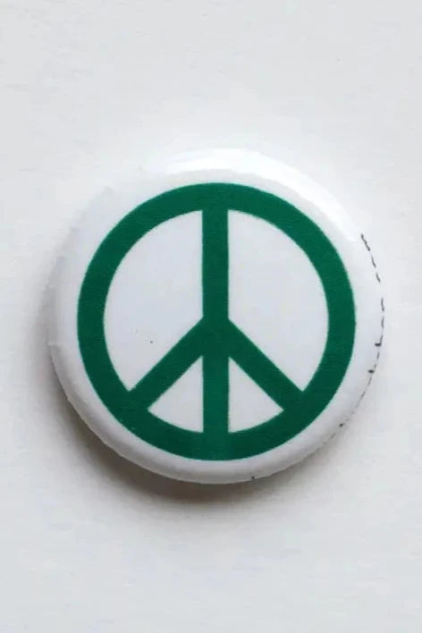 Peace Sign 1 Button - Trendy Fashion Accessory for Casual Outfits & Streetwear Style | Perfect for Everyday Wear, Parties, and Photo Shoots