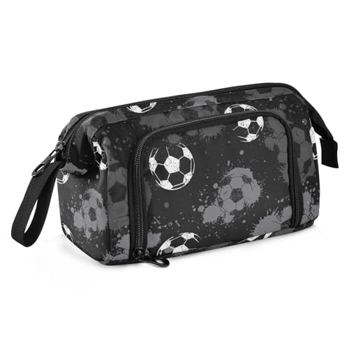 Abstract Football Black Watercolor